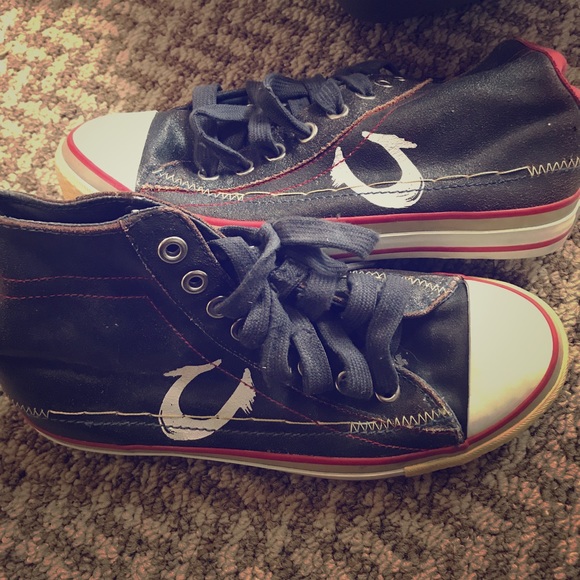 Women’s True Religion High Tops - Picture 1 of 3